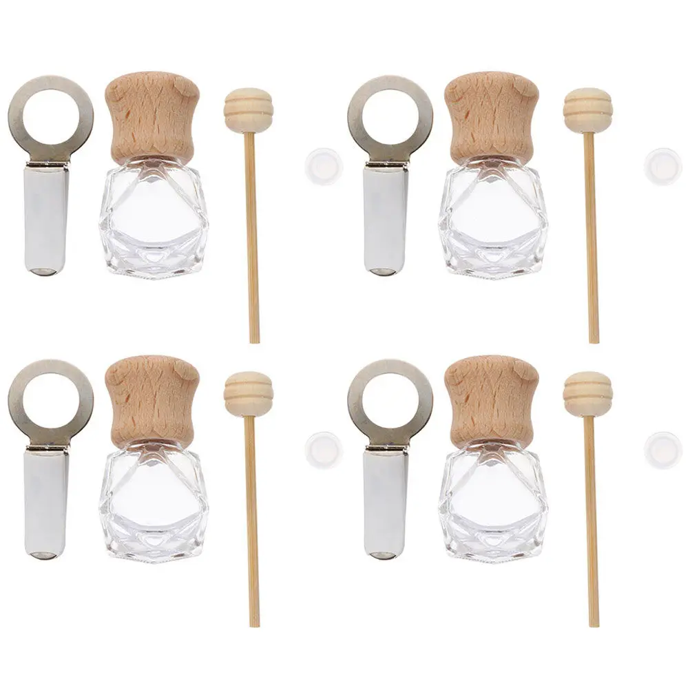 4Pcs Decorative Transparent Perfume Bottles Car Diffuser for Essential Oils Aromatherapy Oil Diffuser Compact Car Fragrance Air
4Pcs Decorative Transparent Perfume Bottles Car Diffuser for Essential Oils Aromatherapy Oil Diffuser Compact Car Fragrance Air