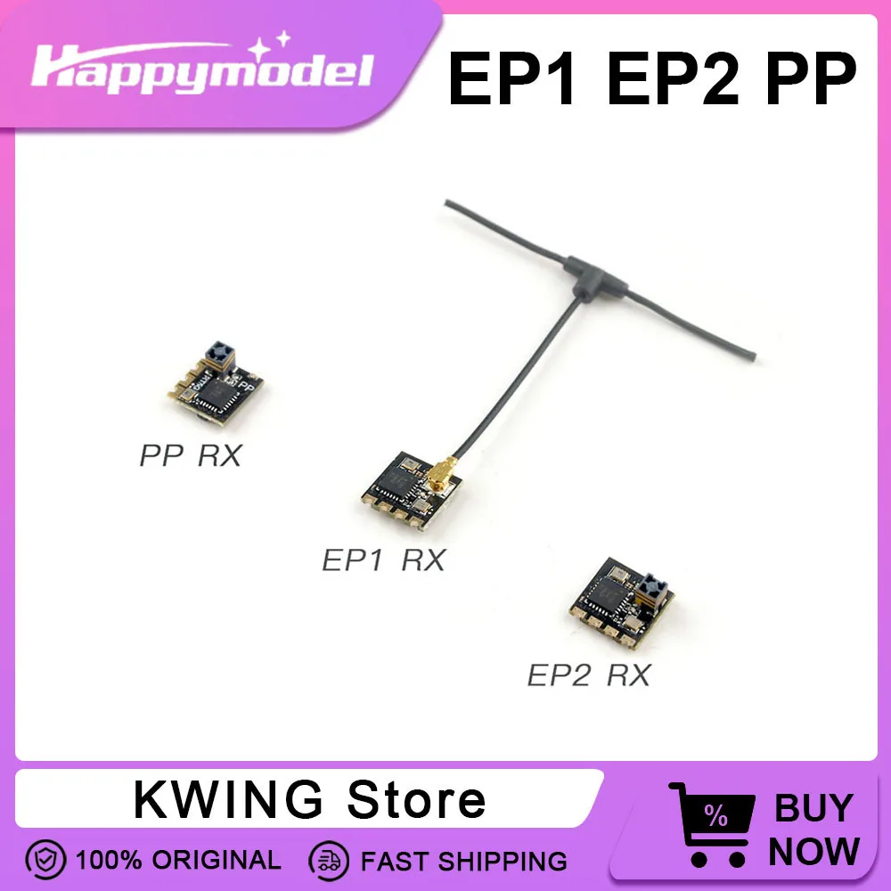 Приемник Happymodel ExpressLRS ELRS 2.4G RX SX1280 Nano Long Range (PP EP1 EP2 RX) 10x10 мм для радиоуправляемых самолетов FPV Long Range LR4 LR7
Приемник Happymodel ExpressLRS ELRS 2.4G RX SX1280 Nano Long Range (PP EP1 EP2 RX) 10x10 мм для радиоуправляемых самолетов FPV Long Range LR4 LR7