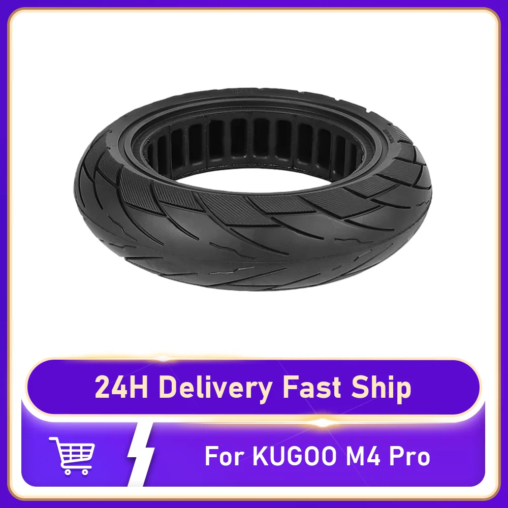 10X2.5 Anti-Shock Wear Resistant Tubeless Tires for KUGOO M4 M4 Pro Electric Scooter Solid Puncture Proof Tire Parts
10X2.5 Anti-Shock Wear Resistant Tubeless Tires for KUGOO M4 M4 Pro Electric Scooter Solid Puncture Proof Tire Parts