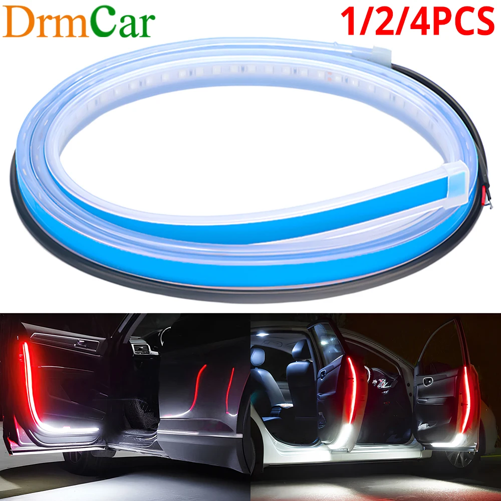 1/2/4X Auto Warning Signal Lamp Car Door Light Strip Flexible 12V Parking Anti Collision Strobe Led Decoration Welcome Red White
1/2/4X Auto Warning Signal Lamp Car Door Light Strip Flexible 12V Parking Anti Collision Strobe Led Decoration Welcome Red White