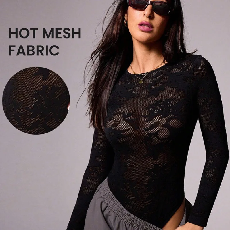 Популярный сетчатый полый комбинезон для йоги, спорта, фитнеса, сексуального сексуального комбинезона Stunner
Популярный сетчатый полый комбинезон для йоги, спорта, фитнеса, сексуального сексуального комбинезона Stunner