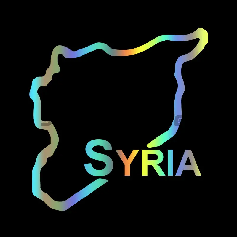 SYRIA Map Outline Badge Vinyl Decal Coat of Arms of Syria Sticker Waterproof Accessories Laptop Helmet
SYRIA Map Outline Badge Vinyl Decal Coat of Arms of Syria Sticker Waterproof Accessories Laptop Helmet