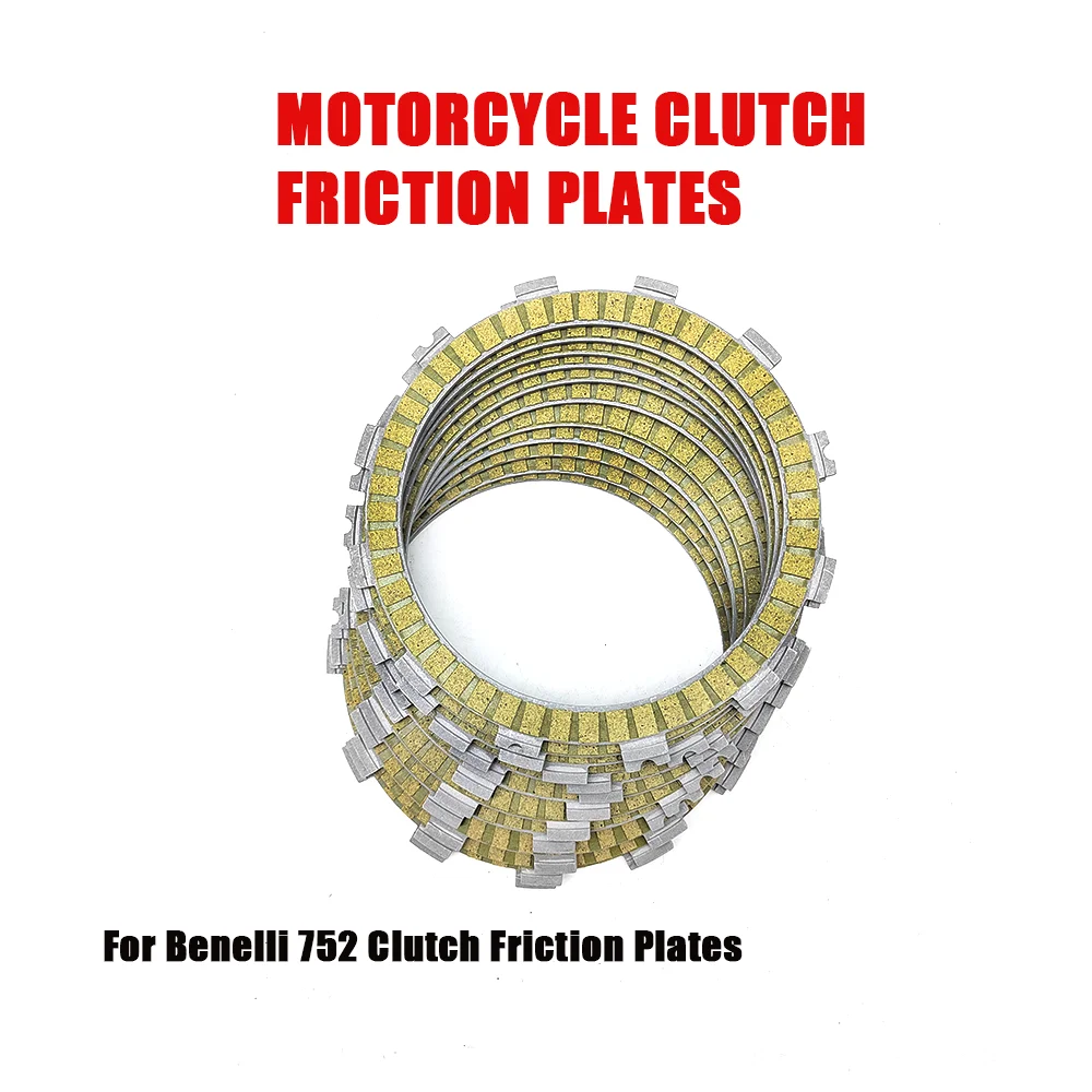 For Benelli 752 Motorcycle Accessories Engine Clutch Friction Plates & Steel Plates Disc Kit
For Benelli 752 Motorcycle Accessories Engine Clutch Friction Plates & Steel Plates Disc Kit