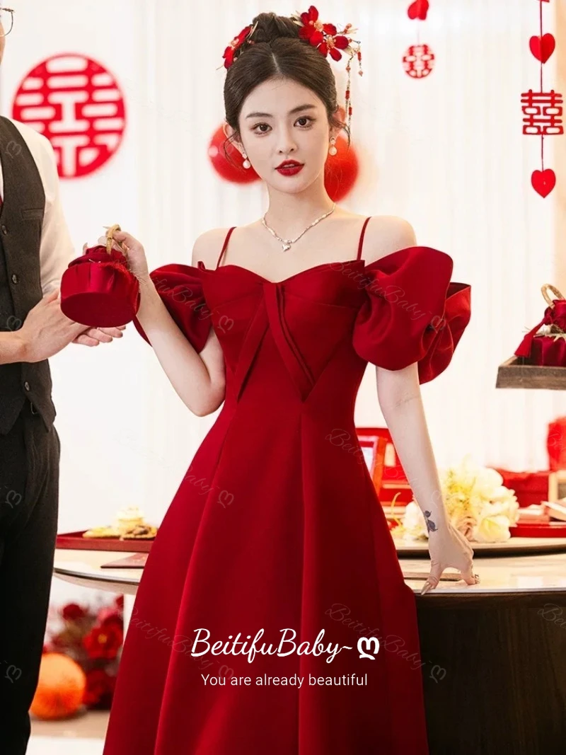 BeitifuBaby Вечернее платье для женщин 202, весеннее платье с открытыми плечами и бантом, женское бальное платье во французском стиле, вечерние платья
BeitifuBaby Вечернее платье для женщин 202, весеннее платье с открытыми плечами и бантом, женское бальное платье во французском стиле, вечерние платья