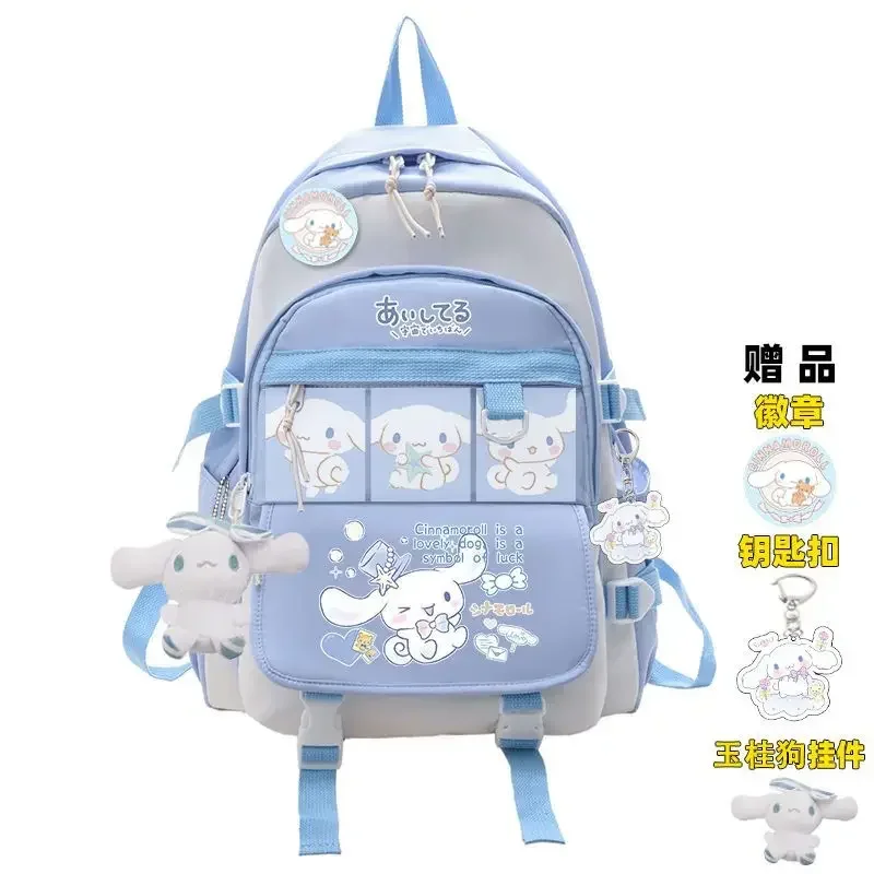 Anime Sanrioed Plush Toy Cinnamoroll Backpack Children Girl Boy Blue Schoolbag Kawaii Student School Bag Computer Large Gift
Anime Sanrioed Plush Toy Cinnamoroll Backpack Children Girl Boy Blue Schoolbag Kawaii Student School Bag Computer Large Gift