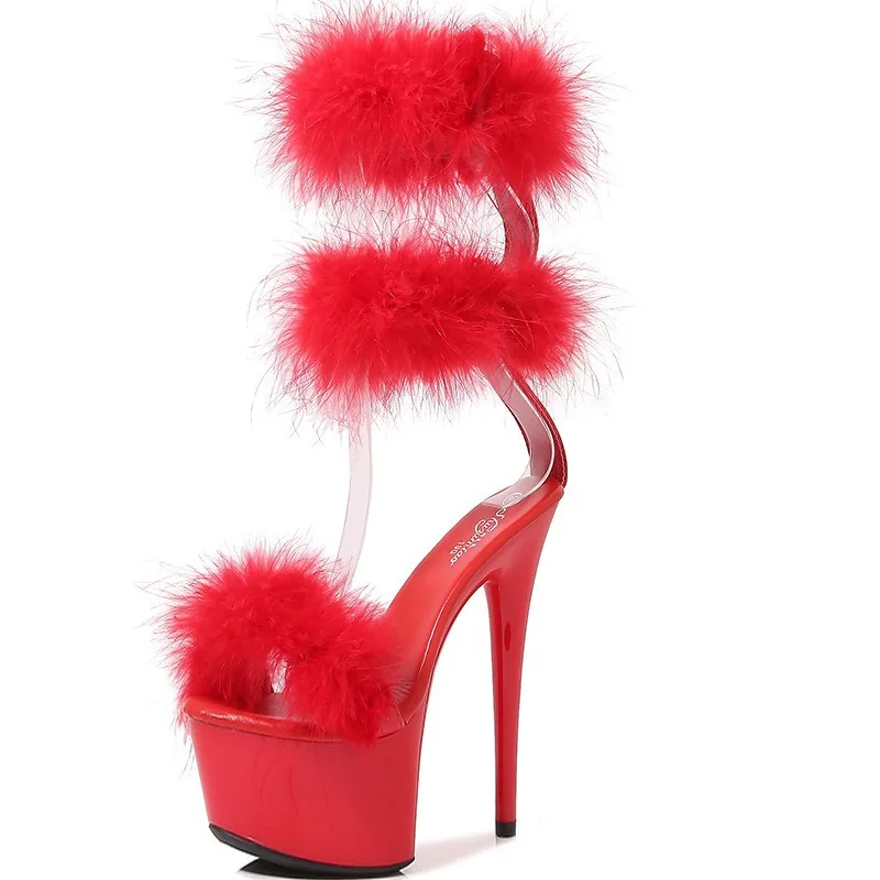 17CM Luxury Women's Sandals Sexy Temperament Women's Pumps and Heels Fashion Elegant Banquet Women's Slippers Sandalias De Mujer
17CM Luxury Women's Sandals Sexy Temperament Women's Pumps and Heels Fashion Elegant Banquet Women's Slippers Sandalias De Mujer