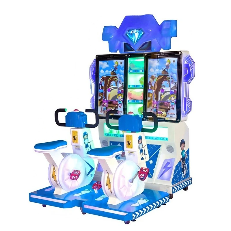 Video game interactive equipment Game console city Double riding bicycle entertainment Parent-child video game bicycle
Video game interactive equipment Game console city Double riding bicycle entertainment Parent-child video game bicycle