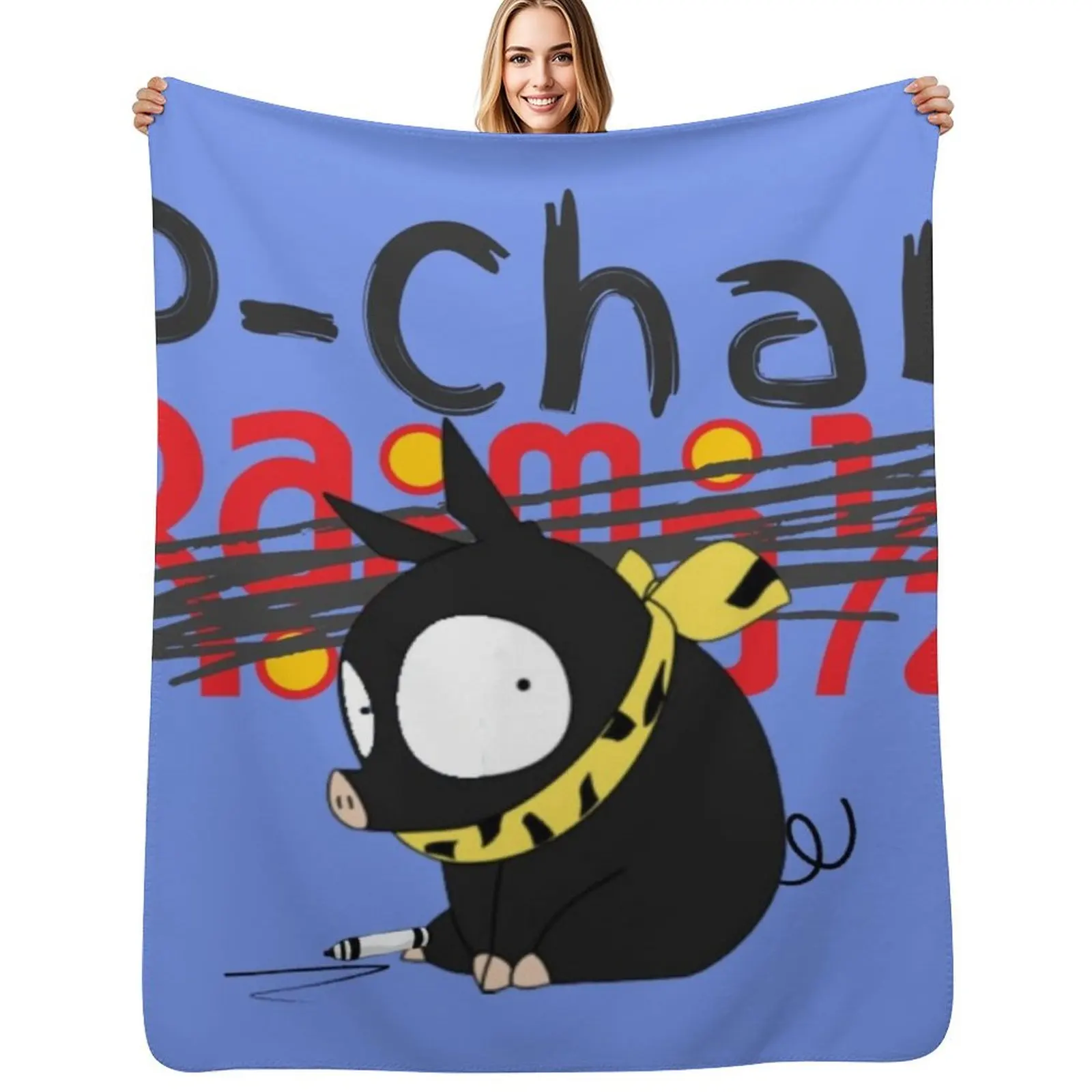 P-Chan Ranma Logo (Blue Background) SILLYFUN ON REDBUBBLE.COM (LOWER QUALITY IF STOLEN) Throw Blanket
P-Chan Ranma Logo (Blue Background) SILLYFUN ON REDBUBBLE.COM (LOWER QUALITY IF STOLEN) Throw Blanket