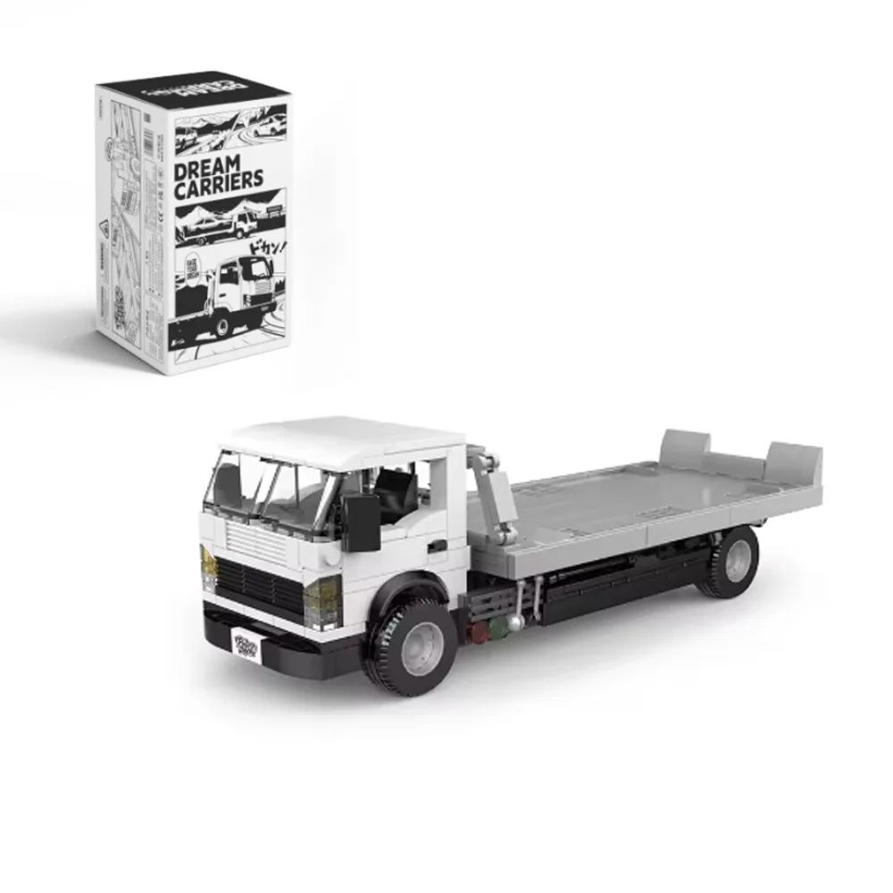 MOC 482pcs Flatbed Truck Model Building Block Flatbed Trailer Boys Assembly Vehicle Collection Ornament Toys Bricks DIY Gifts
MOC 482pcs Flatbed Truck Model Building Block Flatbed Trailer Boys Assembly Vehicle Collection Ornament Toys Bricks DIY Gifts