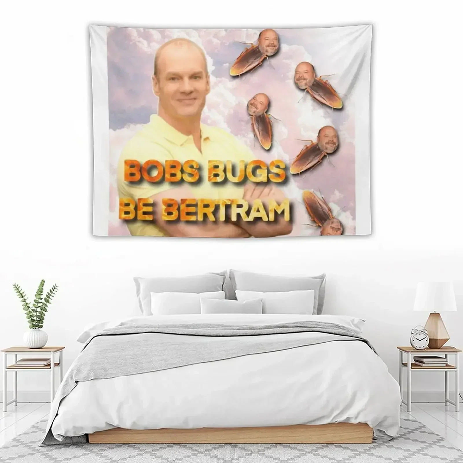 Bobs Bugs Be Bertram Tapestry House Decor Aesthetics For Room Bed Room Decoration Tapestry
Bobs Bugs Be Bertram Tapestry House Decor Aesthetics For Room Bed Room Decoration Tapestry