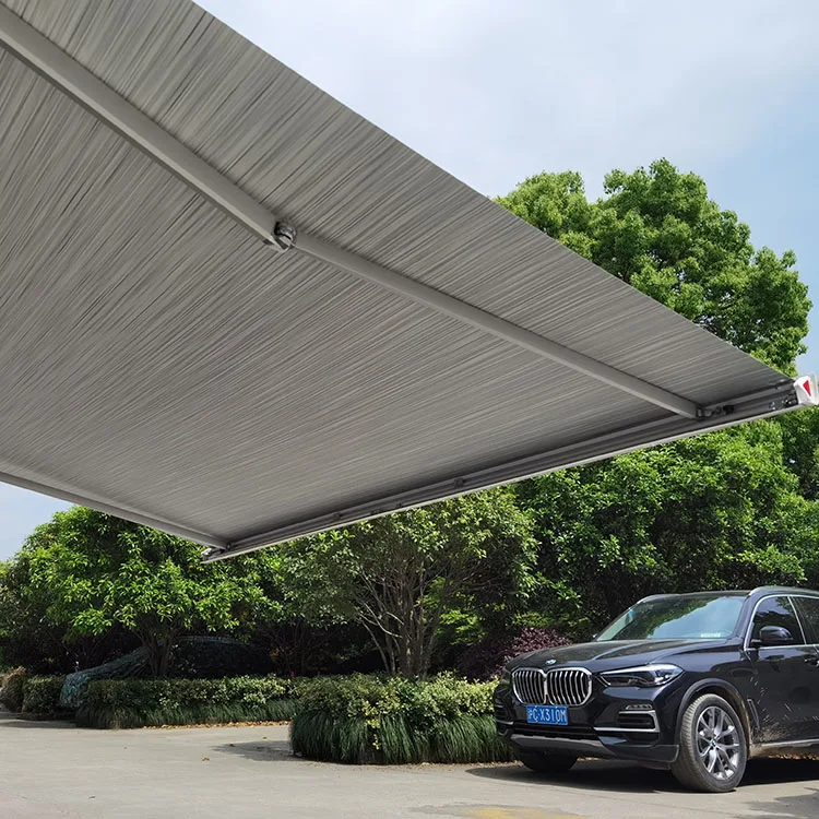 Top Mounted PVC And Aluminum Alloy Awning 3*2m Auto With Remote Control And LED Light Camping Awning For Camper
Top Mounted PVC And Aluminum Alloy Awning 3*2m Auto With Remote Control And LED Light Camping Awning For Camper