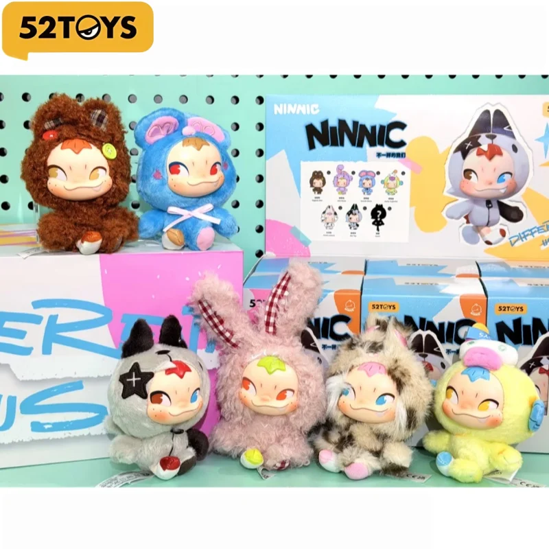 52TOYS Authentic Product NINNIC The Different Us Series Fur Plush Items Blind Box Figurines Cool Play Toys Birthday Gift
52TOYS Authentic Product NINNIC The Different Us Series Fur Plush Items Blind Box Figurines Cool Play Toys Birthday Gift