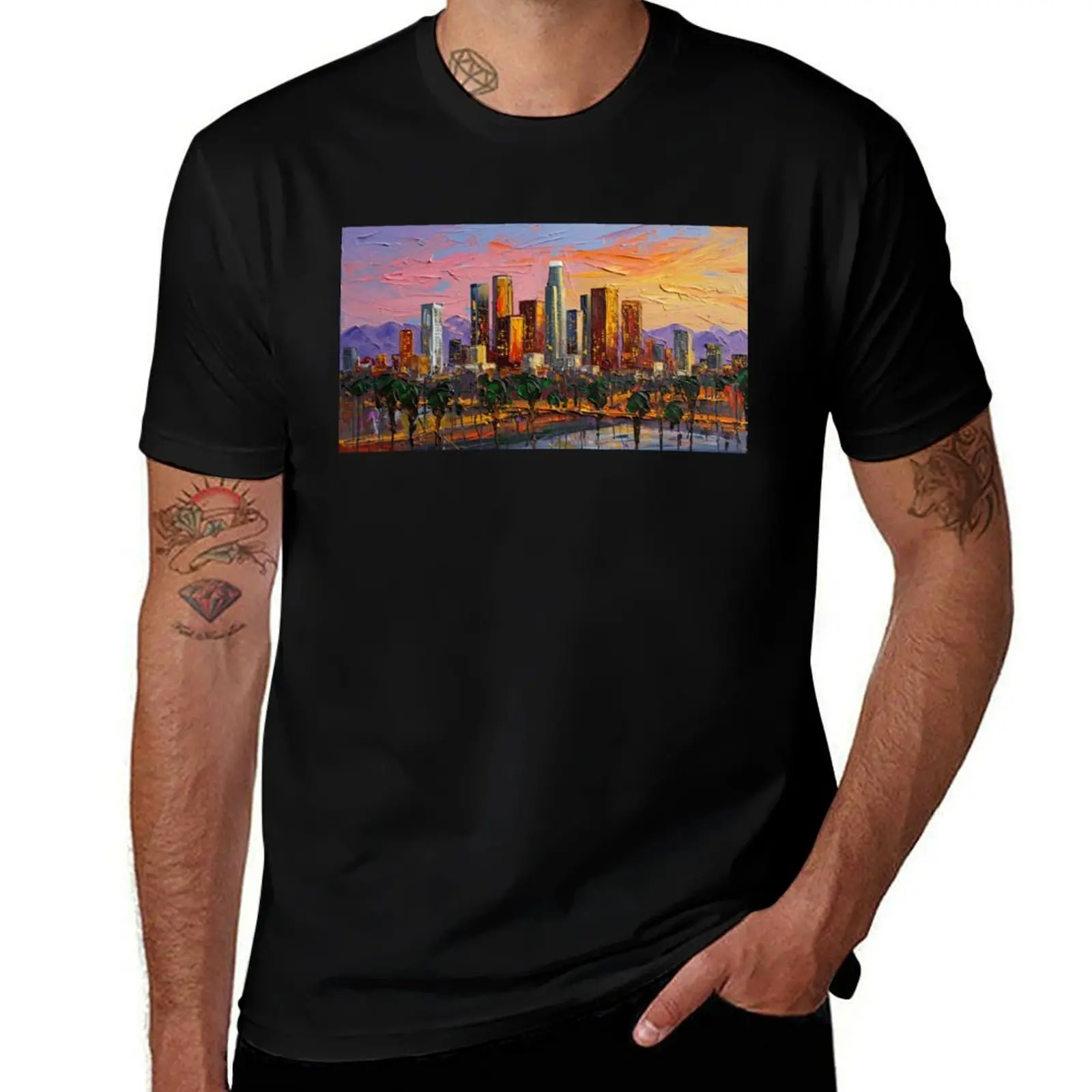 LA at Dusk T-Shirt croswit shirt man boys whites hippie clothes t shirts for men pack
LA at Dusk T-Shirt croswit shirt man boys whites hippie clothes t shirts for men pack