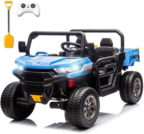 2 Seater 24V Ride On Dump Truck with 4×75W Mot Battery Powered Ride On Car with Remote Control, Electric Car for Kids
2 Seater 24V Ride On Dump Truck with 4×75W Mot Battery Powered Ride On Car with Remote Control, Electric Car for Kids