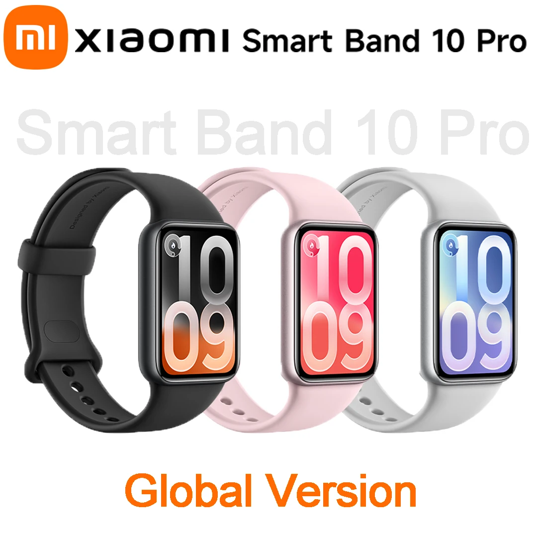 Global Version Xiaomi Smart Band 10 Pro 1.74" AMOLED Display 150+ Sports Modes GNSS Positioning 5ATM Health Sleep HRV Monitoring
Global Version Xiaomi Smart Band 10 Pro 1.74" AMOLED Display 150+ Sports Modes GNSS Positioning 5ATM Health Sleep HRV Monitoring