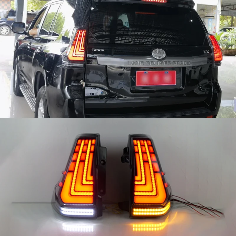 Led Rear Tail Lamp Assembly For Toyota Prado 150 FJ150 2018-2023 Rear Tail Light Running Light Streamer Turn Signals
Led Rear Tail Lamp Assembly For Toyota Prado 150 FJ150 2018-2023 Rear Tail Light Running Light Streamer Turn Signals