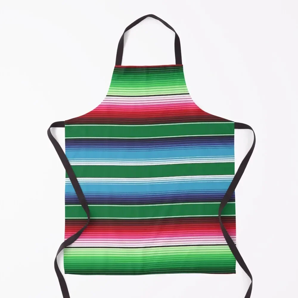 Dark Green Mexican Serape Blanket Stripes Apron Camping Kitchen Handle For Women Apron
Dark Green Mexican Serape Blanket Stripes Apron Camping Kitchen Handle For Women Apron
