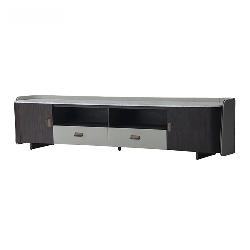 Italian Luxury Marble Tv Cabinet Simple Floor-mounted Soft-packed Leather Villa Suite Living Room Audio-visual Cabinet
Italian Luxury Marble Tv Cabinet Simple Floor-mounted Soft-packed Leather Villa Suite Living Room Audio-visual Cabinet