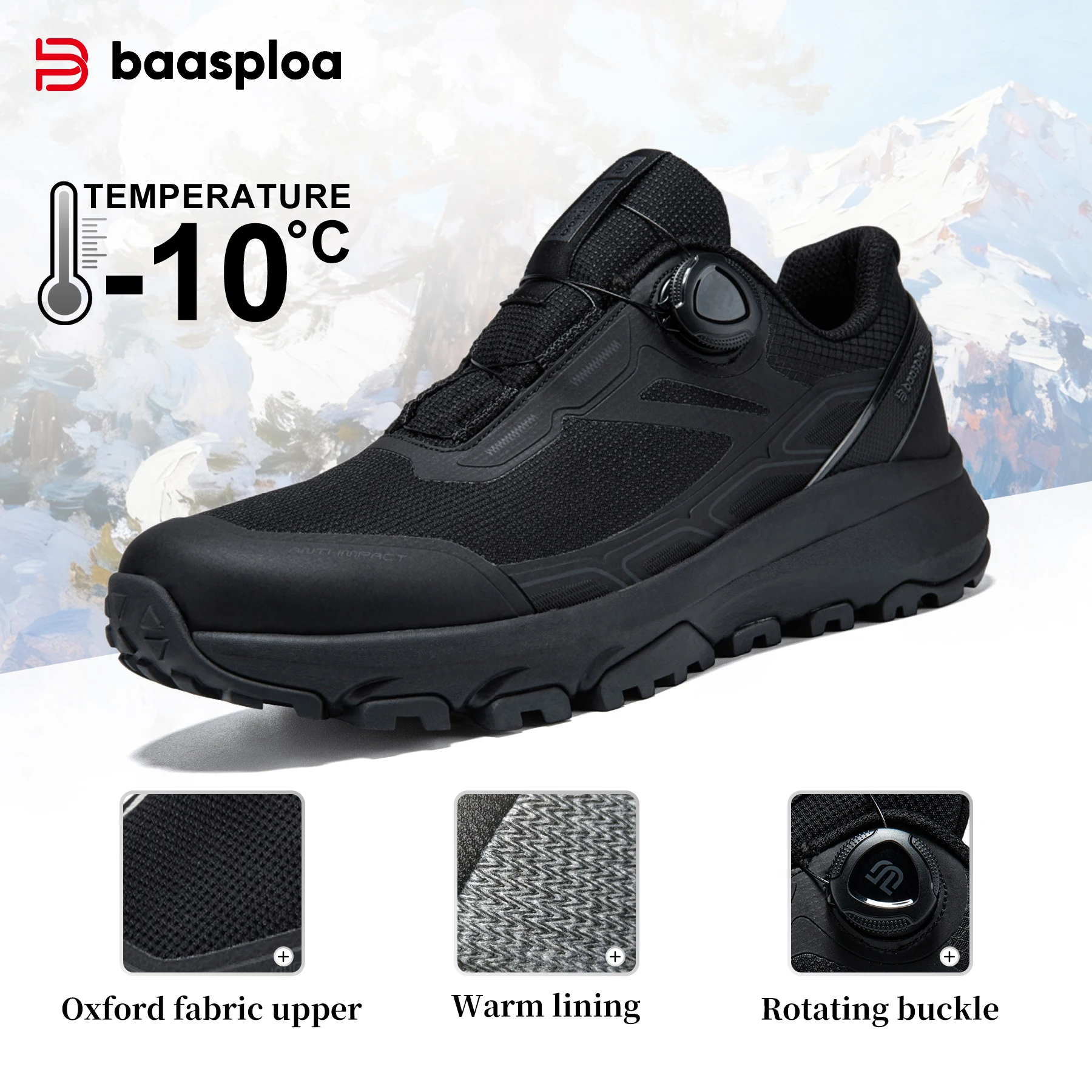 Baasploa/мужская походная обувь, уличная сетчатая дышащая дорожная прогулочная обувь, мужские нескользящие износостойкие удобные кроссовки
Baasploa/мужская походная обувь, уличная сетчатая дышащая дорожная прогулочная обувь, мужские нескользящие износостойкие удобные кроссовки