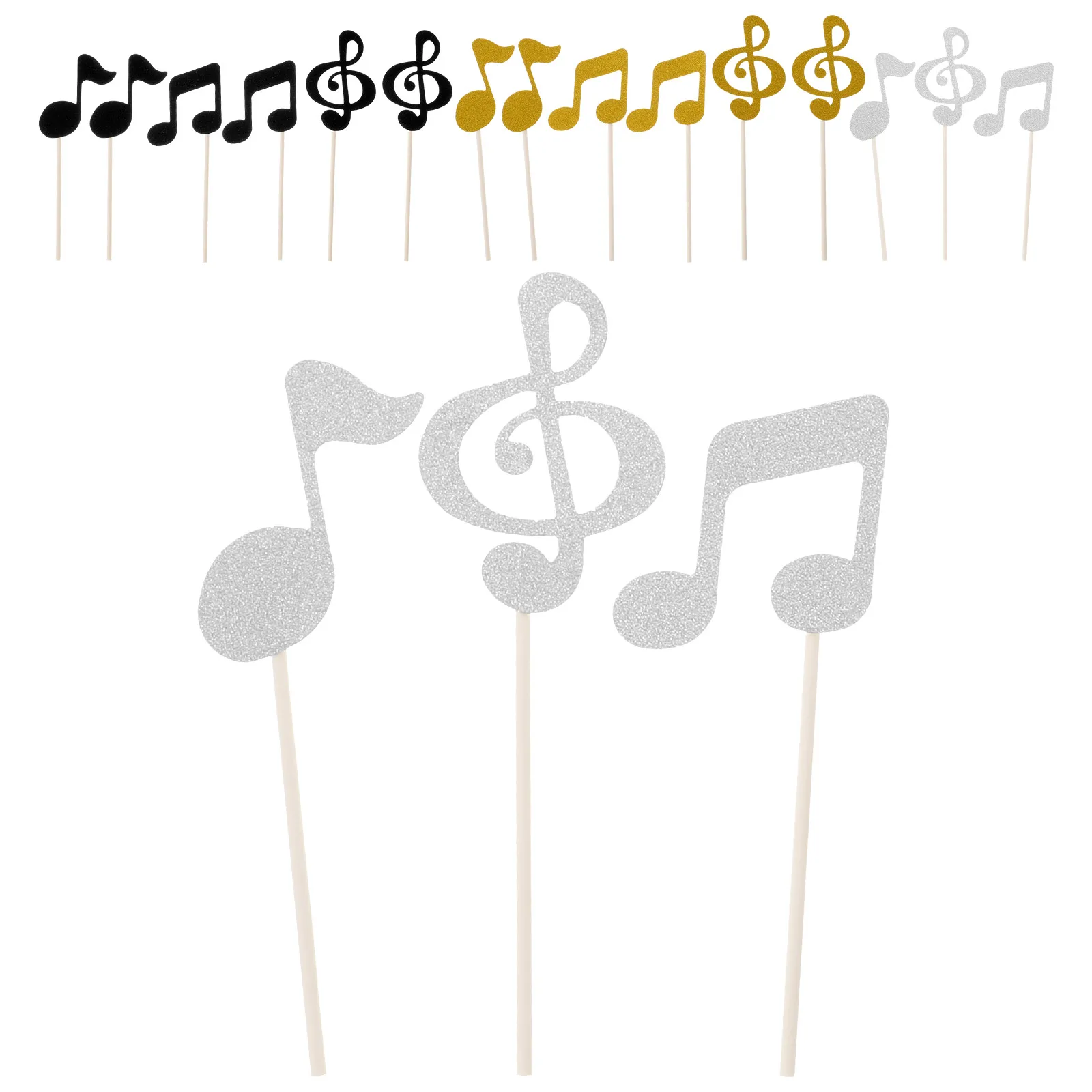 18pcs Musical Paper Decoration Picks Cake Topper Safe Non-Toxic Wedding Birthday Party Supplies Cake Decorations
18pcs Musical Paper Decoration Picks Cake Topper Safe Non-Toxic Wedding Birthday Party Supplies Cake Decorations