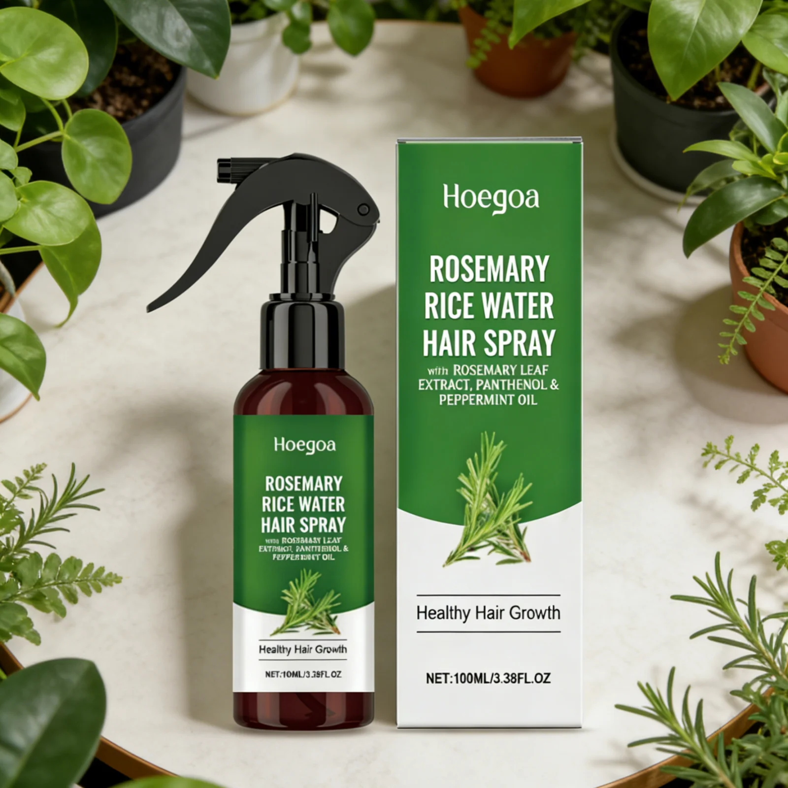 Спрей для волос Hoegoa с розмарином и рисовой водой: глубокое питание, восстановление поврежденных волос, уменьшение секущихся кончиков, мягкое увлажнение, 100 мл
Спрей для волос Hoegoa с розмарином и рисовой водой: глубокое питание, восстановление поврежденных волос, уменьшение секущихся кончиков, мягкое увлажнение, 100 мл