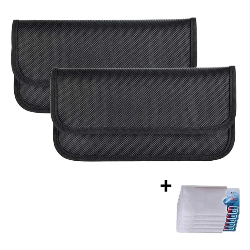 SZ FaradayPouch for Car Key FaradayBag Car Key Signal Blocking Pouch Keyless Entry Car Keys CaseRFID Blocker Bag Durable
SZ FaradayPouch for Car Key FaradayBag Car Key Signal Blocking Pouch Keyless Entry Car Keys CaseRFID Blocker Bag Durable