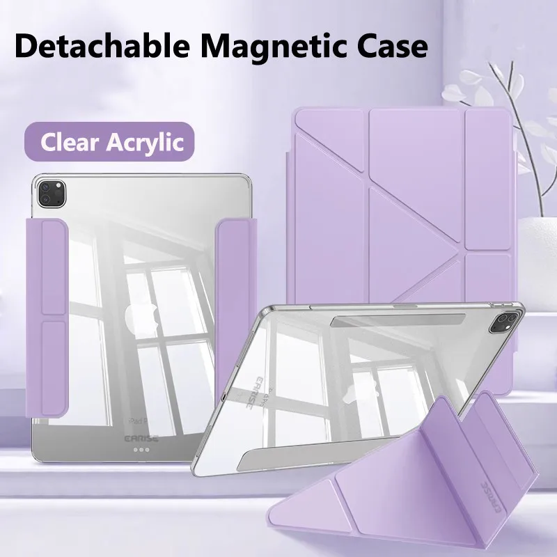 Detachable Magnetic Case with Clasp for IPad Pro 11 2024 10th 10.9 2022 7 8 9th 10.2 9th 8th 7th Pro 11 2021 2018 Air 5 Air 4
Detachable Magnetic Case with Clasp for IPad Pro 11 2024 10th 10.9 2022 7 8 9th 10.2 9th 8th 7th Pro 11 2021 2018 Air 5 Air 4