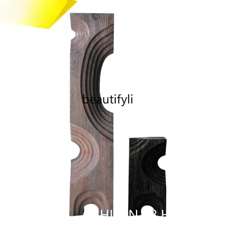 Carved decorative floor ornaments Wooden handicrafts Sales department Living room entrance Sculpture artworks
Carved decorative floor ornaments Wooden handicrafts Sales department Living room entrance Sculpture artworks