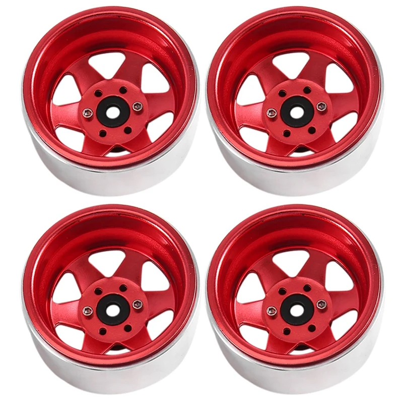 4PCS Offset-8.9Mm Metal 1.9In Beadlock Wheel Rim Deep Dish Hub Parts For 1/10 RC Crawler Car TRX4 Axial SCX10 90046 UTB18 Red
4PCS Offset-8.9Mm Metal 1.9In Beadlock Wheel Rim Deep Dish Hub Parts For 1/10 RC Crawler Car TRX4 Axial SCX10 90046 UTB18 Red