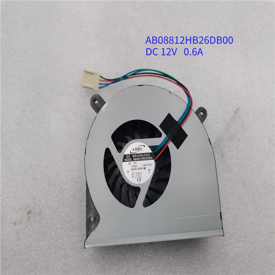 New CPU Cooling Cooler Fan for AB08812HB26DB00 12V 0.6A B55D5HA2102 5V 0.4A
New CPU Cooling Cooler Fan for AB08812HB26DB00 12V 0.6A B55D5HA2102 5V 0.4A