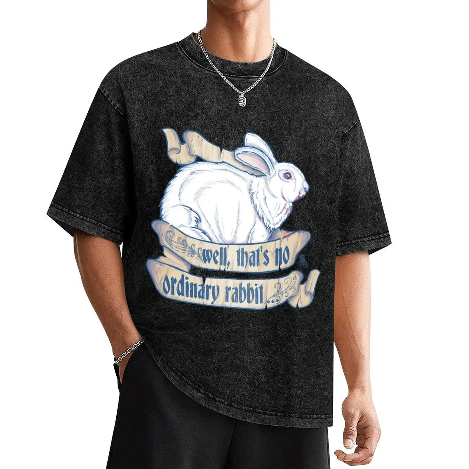 Винтажная роскошная мужская футболка Killer Bunny
Винтажная роскошная мужская футболка Killer Bunny