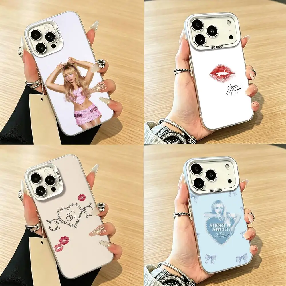 Singer Sabrina C-Carpenter Phone Case For iPhone 17,16,15,14,13,12,11 Plus,Pro Max,XS,Colorful Silver Phone case Funda Cover
Singer Sabrina C-Carpenter Phone Case For iPhone 17,16,15,14,13,12,11 Plus,Pro Max,XS,Colorful Silver Phone case Funda Cover