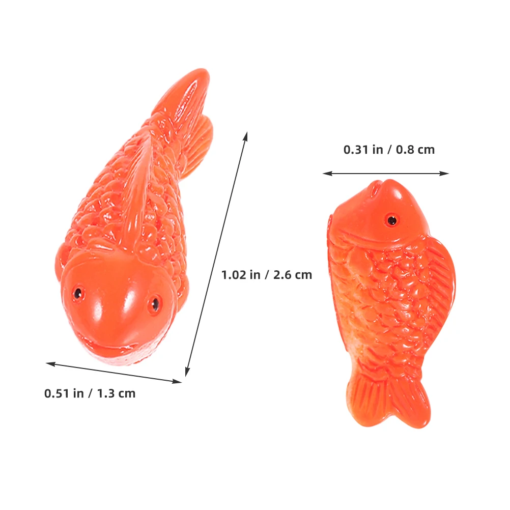 10 Pcs Miniature Fish Figurines Resin Marine Animal Ornaments Tanks Decor Garden Landscape Aquarium Tiny Models 
10 Pcs Miniature Fish Figurines Resin Marine Animal Ornaments Tanks Decor Garden Landscape Aquarium Tiny Models