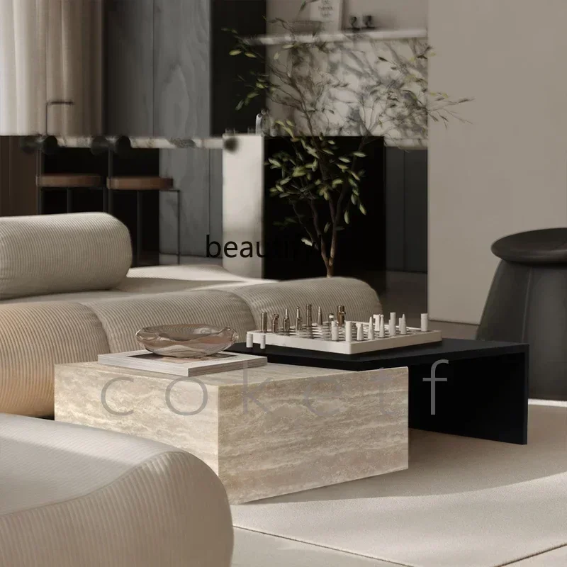 LXNordic minimalist style high-end natural rectangular Roman cave stone coffee table designer wabi-sabi wind living roomSSS
LXNordic minimalist style high-end natural rectangular Roman cave stone coffee table designer wabi-sabi wind living roomSSS