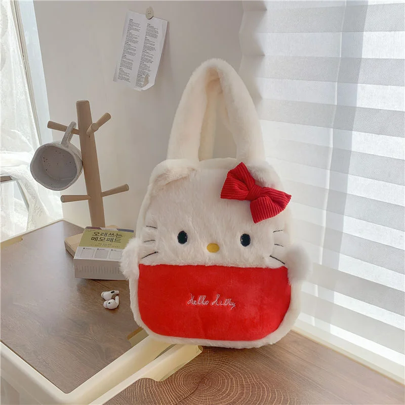 The New Anime Sanrio Hello Kitty Plush Backpack Cute Melody Bento Bag Kawaii Kulomi Giant Women Bag Birthday Gifts for Kids Girl
The New Anime Sanrio Hello Kitty Plush Backpack Cute Melody Bento Bag Kawaii Kulomi Giant Women Bag Birthday Gifts for Kids Girl