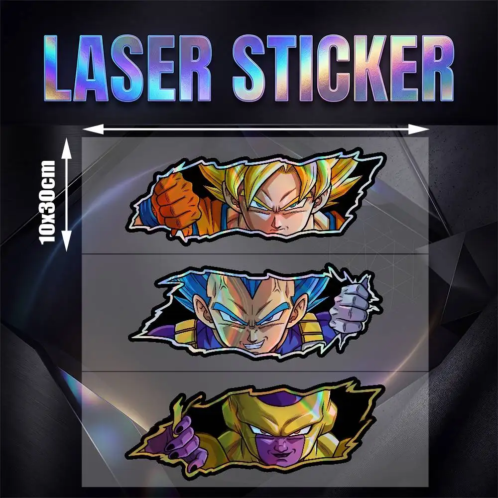 DRAGON BALL GOKU EYES Vegeta Holographic Anime Car Sticker Laser Reflective Waterproof Vinyl Decal for Car Window Motorcycle
DRAGON BALL GOKU EYES Vegeta Holographic Anime Car Sticker Laser Reflective Waterproof Vinyl Decal for Car Window Motorcycle
