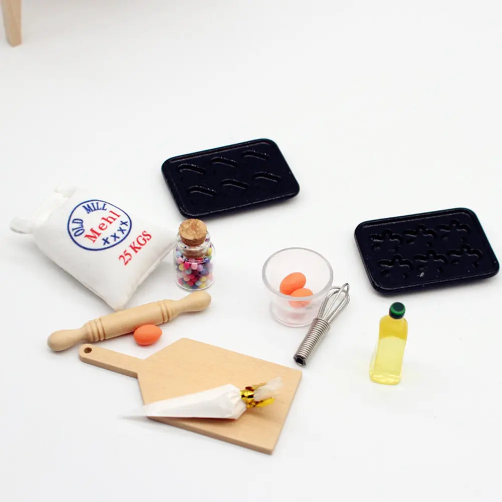 1Set Simulation Baking Tray Mini House Kitchen Scene Accessories Realistic Baking Scenario Decoration for Miniature Layouts
1Set Simulation Baking Tray Mini House Kitchen Scene Accessories Realistic Baking Scenario Decoration for Miniature Layouts