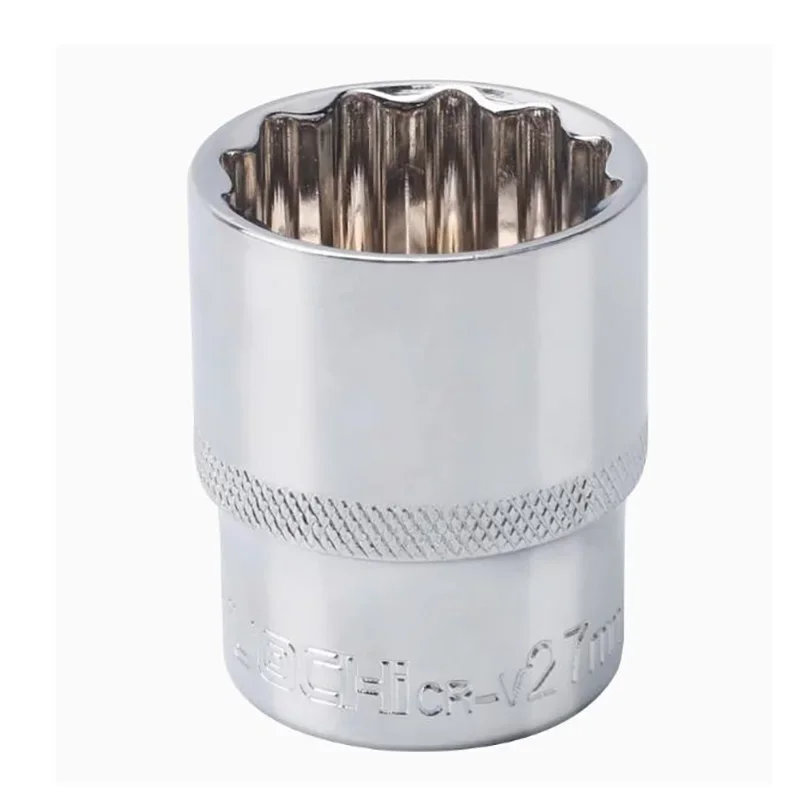 1/2 Drive 12 Points Socket Bit 8mm 9mm 10mm 11mm 12mm 13mm 14mm 15mm 16mm 17mm 18mm 19mm 20mm 21mm 22mm 24mm 27mm 30mm 32mm
1/2 Drive 12 Points Socket Bit 8mm 9mm 10mm 11mm 12mm 13mm 14mm 15mm 16mm 17mm 18mm 19mm 20mm 21mm 22mm 24mm 27mm 30mm 32mm