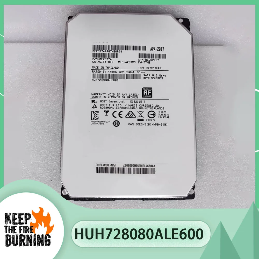 Для Huawei для сервера Hitachi, жесткий диск SATA 8T 3,5 дюйма, 7200, 128 МБ, жесткий диск 02311JRE HUH 728080 ALE600
Для Huawei для сервера Hitachi, жесткий диск SATA 8T 3,5 дюйма, 7200, 128 МБ, жесткий диск 02311JRE HUH 728080 ALE600