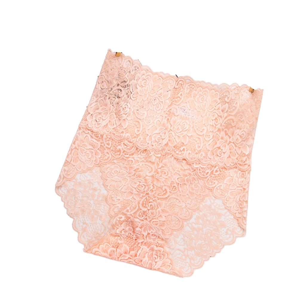 Women's Hollow Out Sheer Lace Panties Comfortable High Waist Underwear Sexy Female Elastic Briefs Underpants
Women's Hollow Out Sheer Lace Panties Comfortable High Waist Underwear Sexy Female Elastic Briefs Underpants