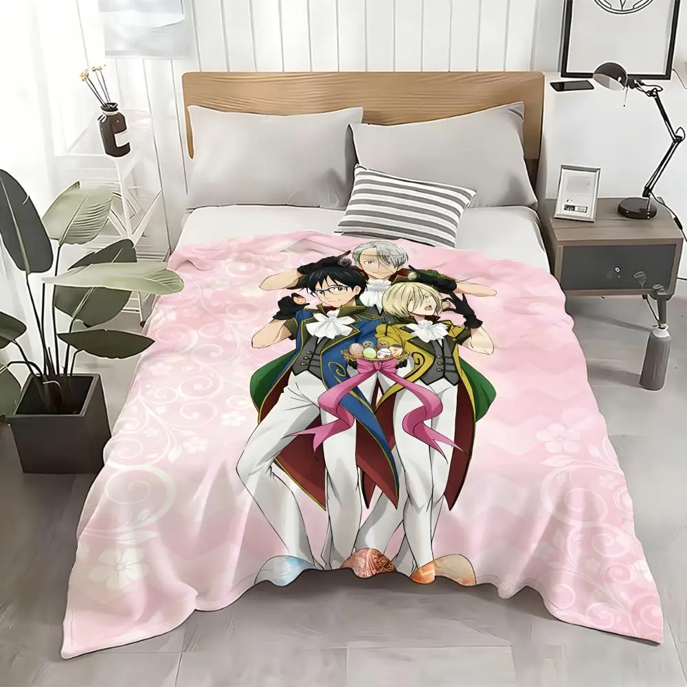 Плед из фланели «Юрий на льду» (аниме), мягкий, легкий, приятный для кожи, для дивана, кровати, офиса и путешествий
Плед из фланели «Юрий на льду» (аниме), мягкий, легкий, приятный для кожи, для дивана, кровати, офиса и путешествий