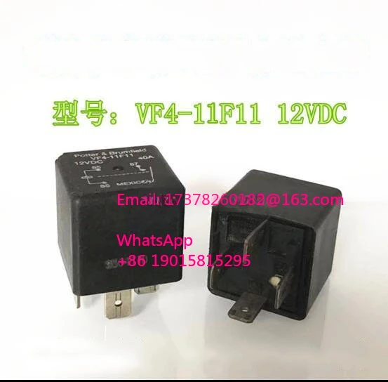 АВТОМОБИЛЬНОЕ реле 12В VF4-11F11 12VDC VF4-11F11-12VDC VF411F11 12VDC DC12V 12V 40A 4PIN
АВТОМОБИЛЬНОЕ реле 12В VF4-11F11 12VDC VF4-11F11-12VDC VF411F11 12VDC DC12V 12V 40A 4PIN