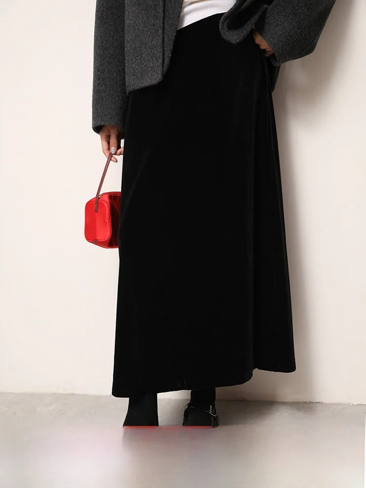 XUS Vintage Velvet A-Line Skirt for Women Commute Sle High Waist Polyurethane Elastic Fiber Ci Commute Winter Long S...
XUS Vintage Velvet A-Line Skirt for Women Commute Sle High Waist Polyurethane Elastic Fiber Ci Commute Winter Long S...