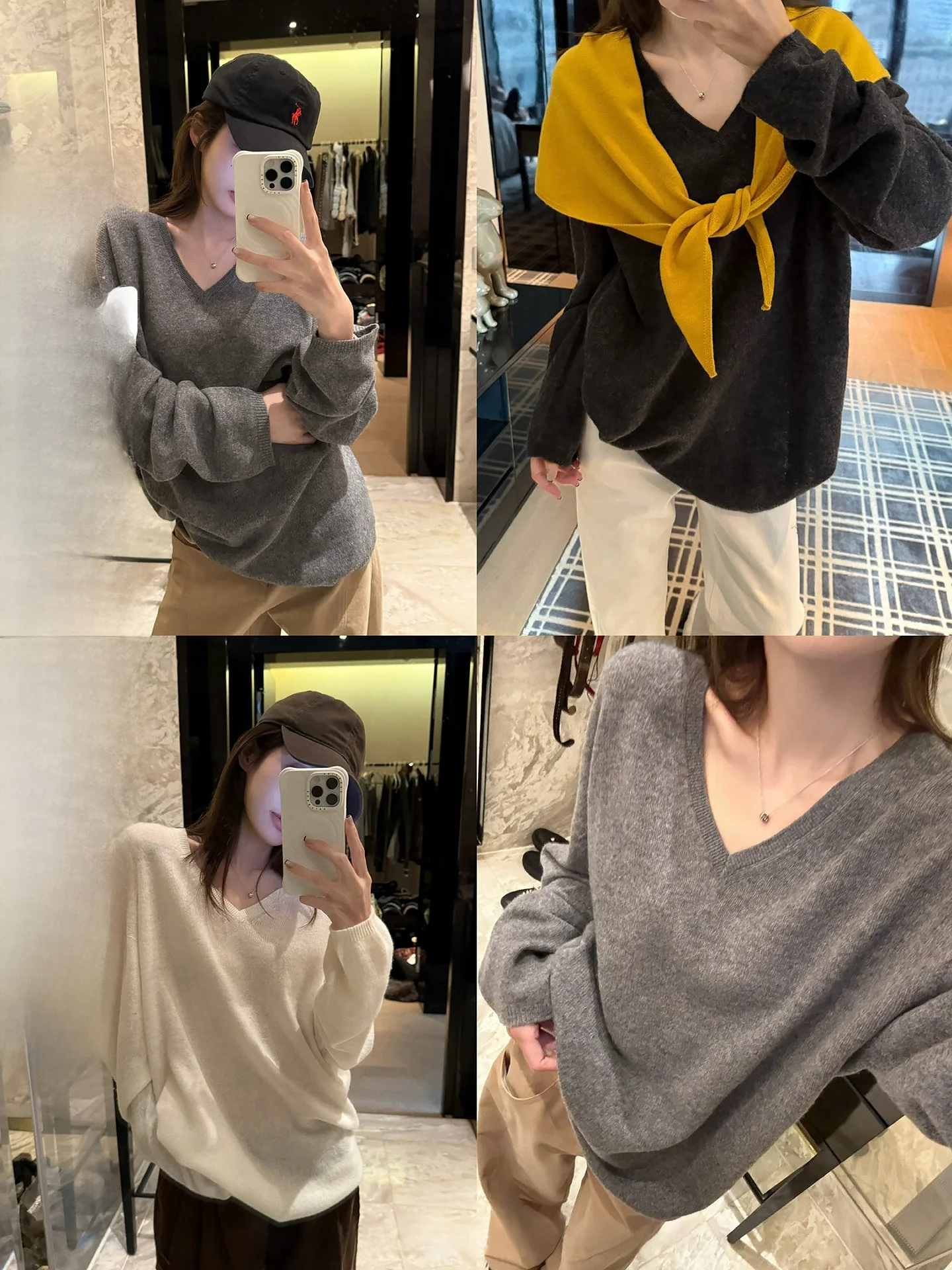 Женский шерстяной вязаный свитер NingSi с V-образным вырезом, свободного кроя, средней длины, весенний, в стиле Lazy Chic, модный женский топ
Женский шерстяной вязаный свитер NingSi с V-образным вырезом, свободного кроя, средней длины, весенний, в стиле Lazy Chic, модный женский топ