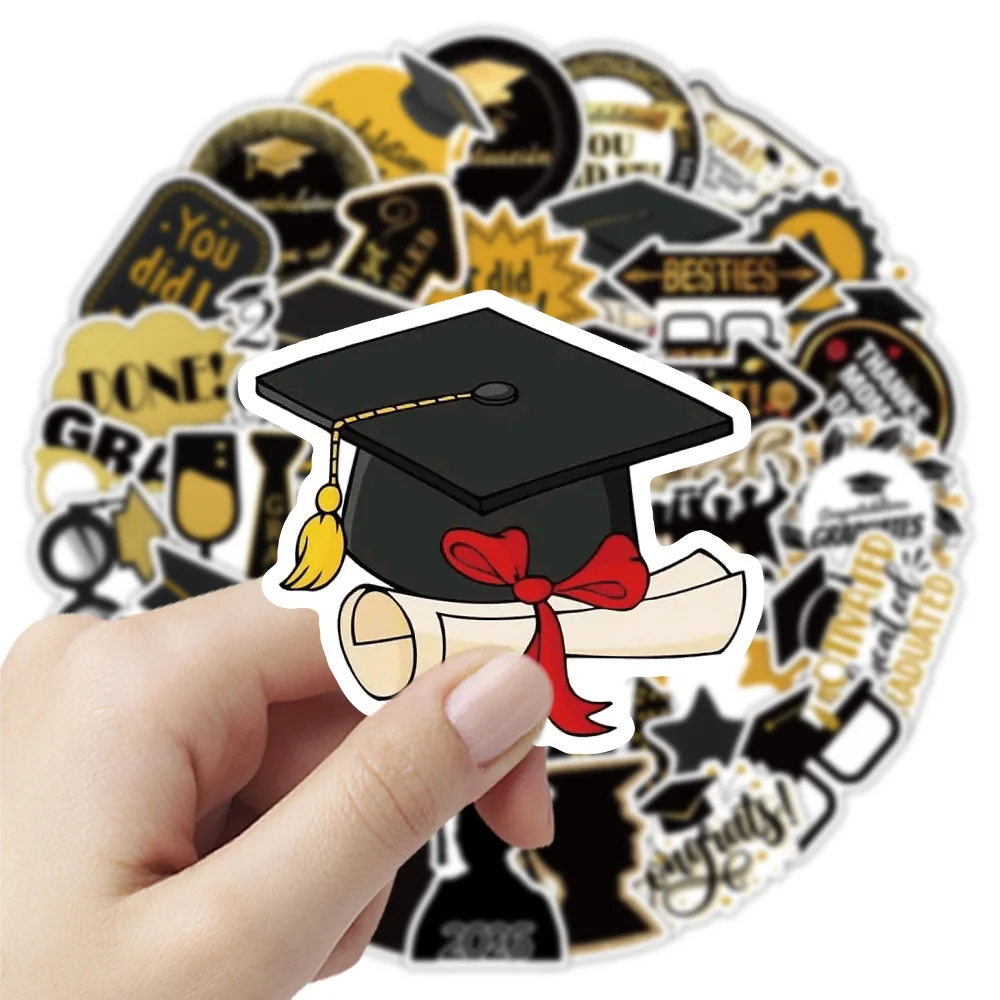 10/50PCS 2026 Graduation Season Graffiti Stickers Cartoon Creative DIY Insulated Cup Bicycle Luggage Stationery Box Decal
10/50PCS 2026 Graduation Season Graffiti Stickers Cartoon Creative DIY Insulated Cup Bicycle Luggage Stationery Box Decal