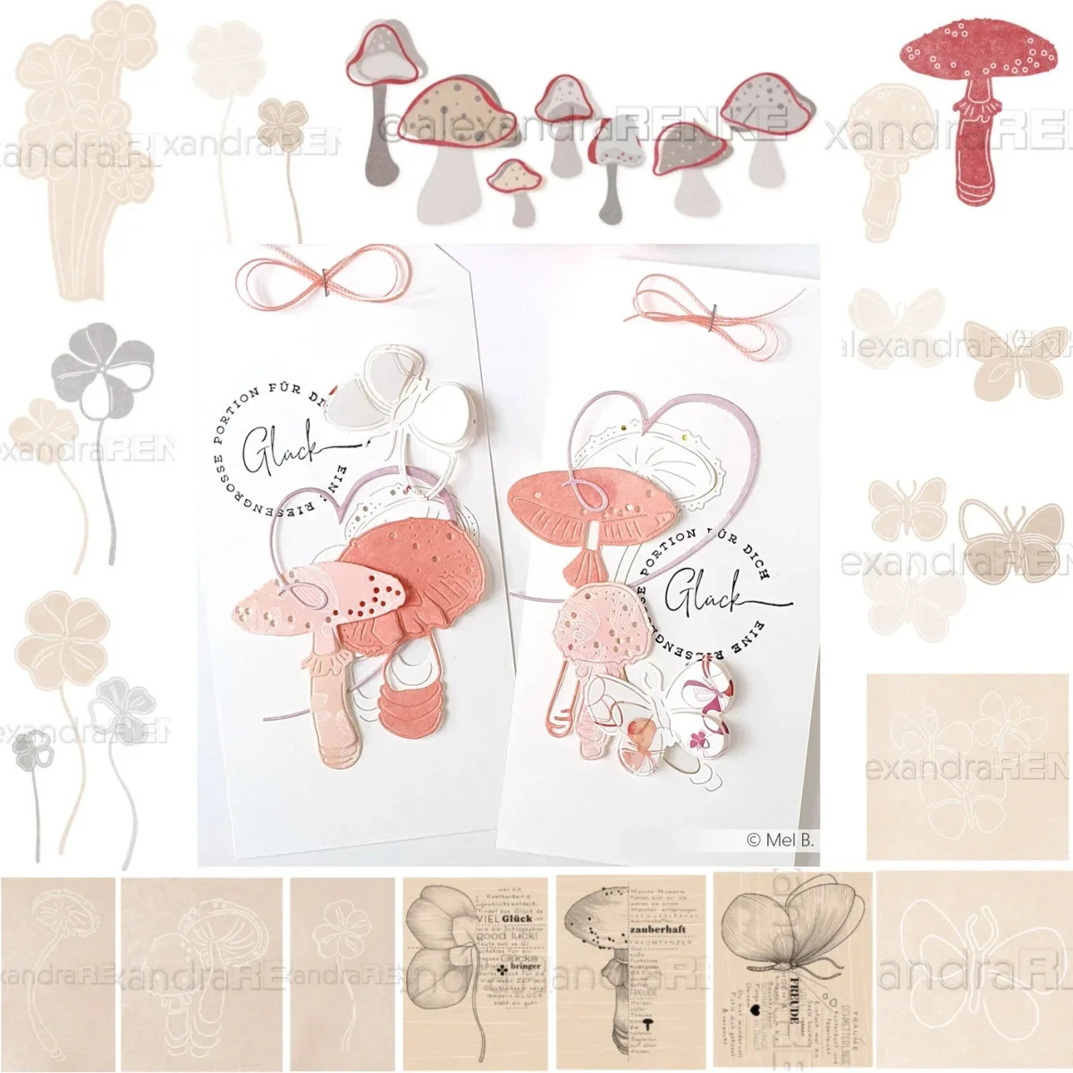2024 New Mushroom Butterfly Four Leaf Metal Cutting Dies Clear Stamps For DIY Decorating Scrapbook Paper Card Album Craft Die
2024 New Mushroom Butterfly Four Leaf Metal Cutting Dies Clear Stamps For DIY Decorating Scrapbook Paper Card Album Craft Die