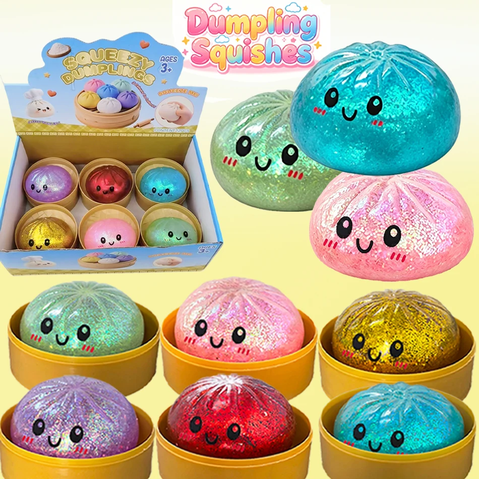 NEW! Push Bubble Colorful Dumpling Squishes Stress With Steamer Cute Anxiety Toy Soft Decompression Dough For Adults Prospector
NEW! Push Bubble Colorful Dumpling Squishes Stress With Steamer Cute Anxiety Toy Soft Decompression Dough For Adults Prospector