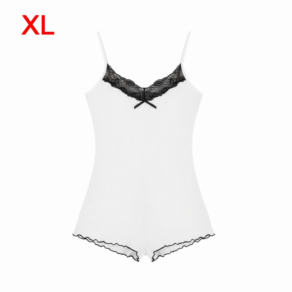 Женская пижама без рукавов с бретелями, V-образным вырезом и бантом, кружевными вставками, однотонный комплект для сна, летняя одежда для сна
Женская пижама без рукавов с бретелями, V-образным вырезом и бантом, кружевными вставками, однотонный комплект для сна, летняя одежда для сна