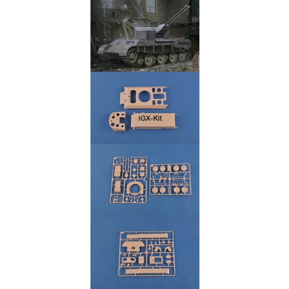 Hobbyboss 84535 1/35 Scale Flakpanzer V Ausf A Anti Aircraft Tank Vehicle Hobby Craft Toy Plastic Model Building Kit
Hobbyboss 84535 1/35 Scale Flakpanzer V Ausf A Anti Aircraft Tank Vehicle Hobby Craft Toy Plastic Model Building Kit