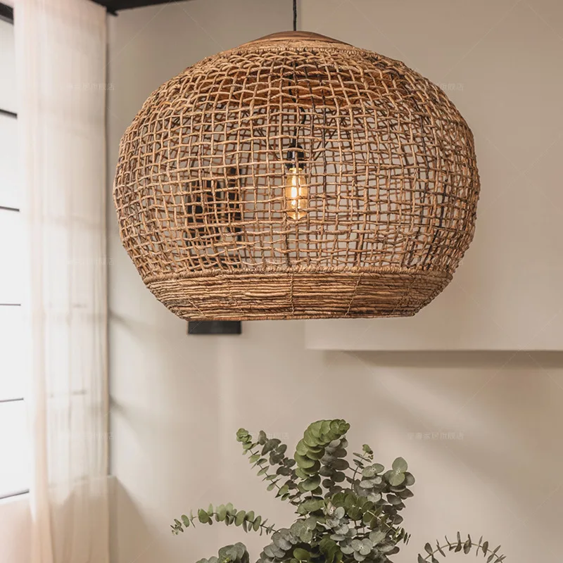 Japanese Wabi-Sabi Rattan Chandelier - Retro Designer Lighting for Restaurant, B&B, Zen Tea House & Southeast Asian Dining Space
Japanese Wabi-Sabi Rattan Chandelier - Retro Designer Lighting for Restaurant, B&B, Zen Tea House & Southeast Asian Dining Space